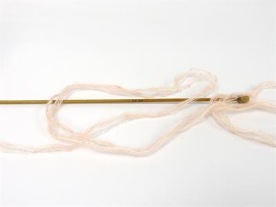 Lot of 2 x 150gr Skeins Ice Yarns CAKES TOMMY WOOL (10% Wool) Yarn Light Salmon Melange