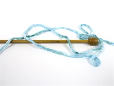 Lot of 2 x 150gr Skeins Ice Yarns CHENILLE SPLASH (100% MicroFiber) Yarn Green Shades Blue Shades