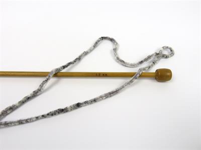 Lot of 2 x 150gr Skeins Ice Yarns CHENILLE SPLASH (100% MicroFiber) Yarn Grey Shades Cream Shades