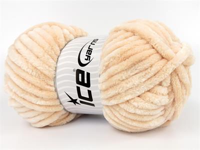Lot of 2 x 200gr Skeins Ice Yarns CHENILLE SUPERBULKY (100% MicroFiber) Yarn Light Salmon