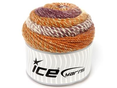 2x200gr. MOSAIC COTTON Pamuk, Akrilik Krem, Maron, Altın tonları Yazlık İplikler, Pamuk, Düz iplikler, Batik Desenli, Worsted, Akrilik