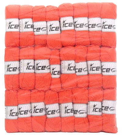 Lot of 24 Skeins Ice Yarns Wool - Acrylic Yarns MIXED LOT (40% Wool) Yarn Multicolor