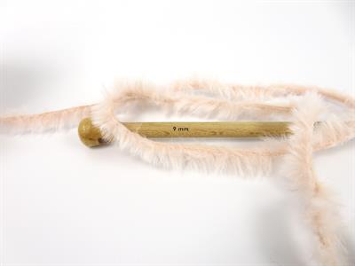 3x100gr. BUNNY FUR  Açık Somon Yumoş, Sakallı, Kışlık, Çok Kalın