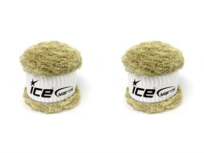 3x100gr. CAKES PANDA Mikro Fiber Açık Kamel Yumoş, Sakallı, Kışlık, Çok Kalın