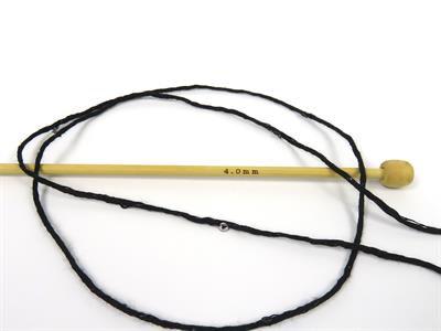 3x100gr. NATURAL COTTON PAILLETTE Metalik Simli, Pamuk Siyah Metalik Simli, Yazlık İplikler, Pamuk, Boncuklu Pullu