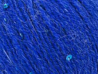 4x50gr. ALPACA PAILLETTE Alpaka, Akrilik Mavi Metalik Simli, Lüks, Alpaka, Kışlık, Yün, Boncuklu Pullu, Akrilik