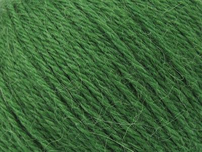 Lot of 4 Skeins Ice Yarns BABY ALPACA (45% Superwash Extrafine Merino Wool) Yarn Green