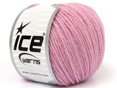 Lot of 4 Skeins Ice Yarns BABY ALPACA (45% Superwash Extrafine Merino Wool) Yarn Baby Pink