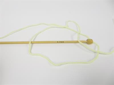 Lot of 4 Skeins Ice Yarns BABY ALPACA (45% Superwash Extrafine Merino Wool) Yarn Light Yellow