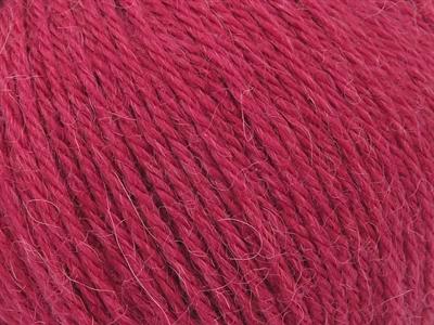 Lot of 4 Skeins Ice Yarns BABY ALPACA (55% Baby Alpaca 45% Superwash Extrafine Merino Wool) Yarn Dark Fuchsia