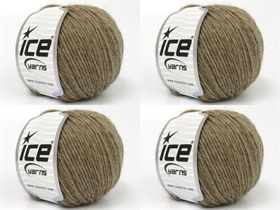 4x50gr. BABY ALPACA NATURAL COLORS Bebe Alpaka Deve Tüyü Lüks, Alpaka, Merinos, Kışlık