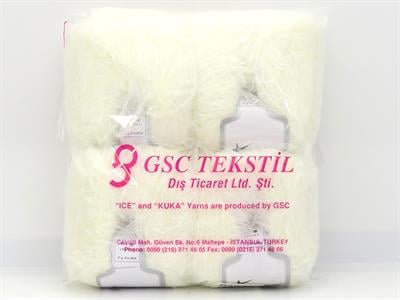 Lot of 4 Skeins Ice Yarns Merino Fur Yarns MIXED LOT (40% Superwash Merino Wool) Yarn Multicolor