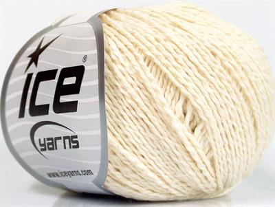 4x50gr. SILK COTTON Krem Ipek, Pamuk Lüks, İpek, Yazlık İplikler, Pamuk