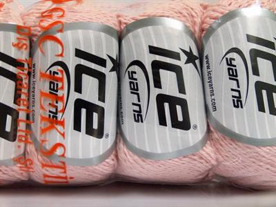 4x50gr. SILK COTTON Ipek, Pamuk Pudra Pembe Lüks, İpek, Yazlık İplikler, Pamuk