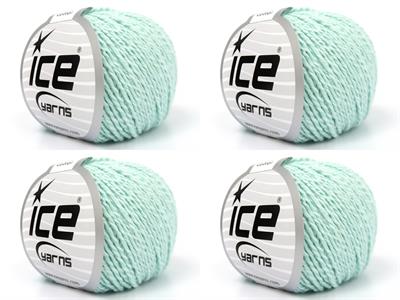 4x50gr. SILK COTTON Nane Yeşil Ipek, Pamuk Lüks, İpek, Yazlık İplikler, Pamuk