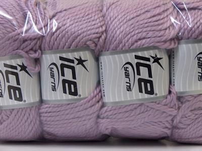 4x100gr. ALPACA BULKY Leylak Alpaka, Yün, Akrilik Lüks, Alpaka, Kışlık, Kalın