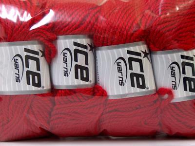 4x100gr. ALPACA BULKY Kırmızı Alpaka, Yün, Akrilik Lüks, Alpaka, Kışlık, Kalın