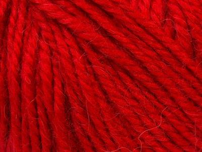 4x100gr. ALPACA BULKY Kırmızı Alpaka, Yün, Akrilik Lüks, Alpaka, Kışlık, Kalın
