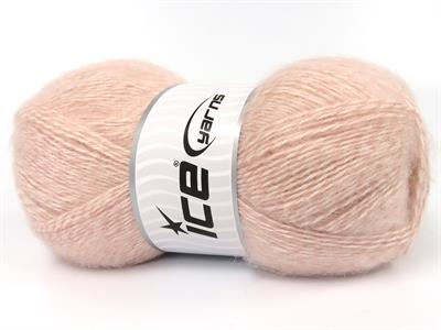4x100gr. ANGORA Tiftik, Yün, Akrilik Beyaz, Açık Pembe Kışlık, Angora