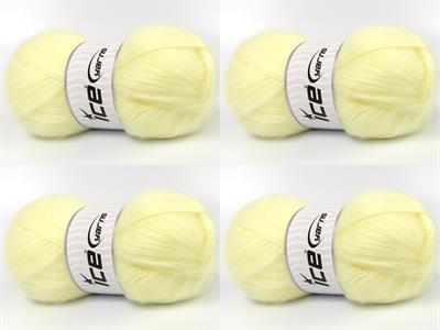 4x100gr. ANGORA Tiftik, Yün, Akrilik Krem Kışlık, Angora