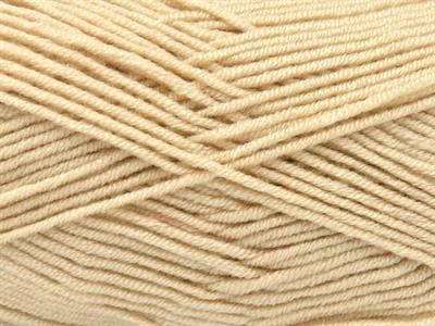 4x100gr. BABY DREAM  Koyu Krem Kışlık, Düz iplikler, Worsted, 100% Akrilik , Anti-Pilling