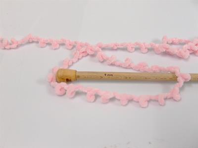 Lot of 4 x 100gr Skeins Ice Yarns CHENILLE BOUCLERON (100% MicroFiber) Yarn Light Pink