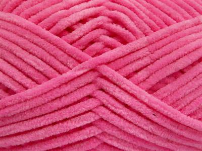 Lot of 4 x 100gr Skeins Ice Yarns CHENILLE BABY (100% MicroFiber) Yarn Pink