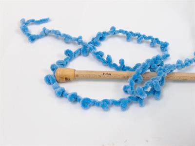 Lot of 4 x 100gr Skeins Ice Yarns CHENILLE BOUCLERON (100% MicroFiber) Yarn Blue