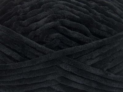 4x100gr. CHENILLE BABY LIGHT Mikro Fiber Siyah Kışlık, Bebe, Şönil