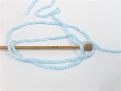 4x100gr. CHENILLE BABY LIGHT Mikro Fiber Açık Mavi Kışlık, Bebe, Şönil