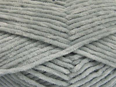 4x100gr. CHENILLE BABY LIGHT Mikro Fiber Açık Gri Kışlık, Bebe, Şönil