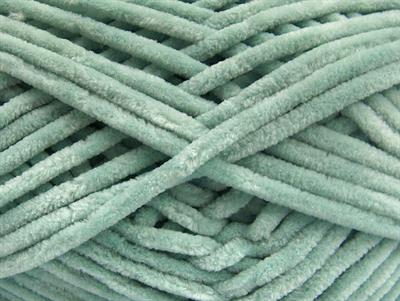 Lot of 4 x 100gr Skeins Ice Yarns CHENILLE BABY (100% MicroFiber) Yarn Light MintGreen
