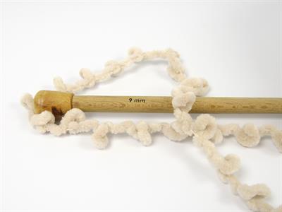 Lot of 4 x 100gr Skeins Ice Yarns CHENILLE BOUCLERON (100% MicroFiber) Yarn Beige