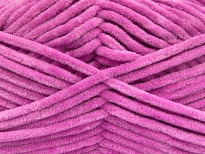 Lot of 4 x 100gr Skeins Ice Yarns CHENILLE BABY (100% MicroFiber) Yarn Orchid