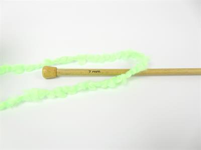 4x100gr. CLOUDY Premium Akrilik Neon Yeşil Kışlık, Buklet, Çok Kalın, Akrilik