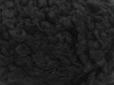 4x100gr. CLOUDY Premium Akrilik Siyah Kışlık, Buklet, Çok Kalın, Akrilik