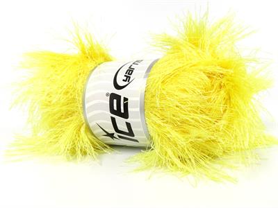 4x100gr. LONG EYELASH 100GR  Sarı Yumoş, Sakallı, Kışlık, Çok Kalın