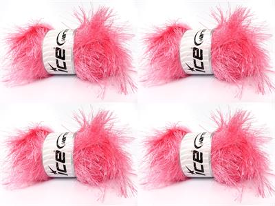 4x100gr. LONG EYELASH 100GR  Pembe Yumoş, Sakallı, Kışlık, Çok Kalın