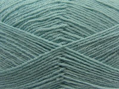 4x100gr. MERINO GOLD Akrilik, Merino Yün Açık Mavi Lüks, Merinos, Kışlık