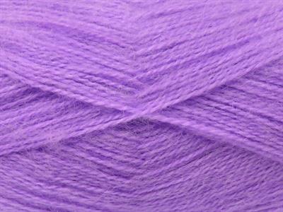 Lot of 4 x 100gr Skeins Ice Yarns MOHAIR PASTEL (10% Mohair 15% Wool) Yarn Lilac