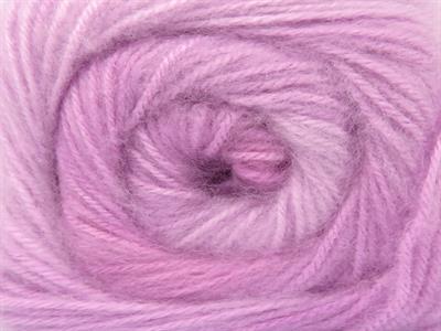 Lot of 4 x 100gr Skeins Ice Yarns SHAGGY Hand Knitting Yarn Light Pink Shades