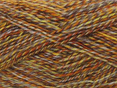 Lot of 4 x 100gr Skeins Ice Yarns SMART SOCK (75% Superwash Wool) Yarn Yellow Gold Grey Brown