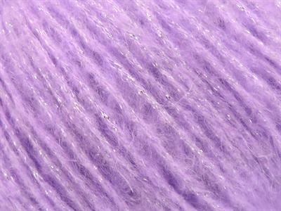 Lot of 6 Skeins Ice Yarns CHARM (10% Superwash Wool 15% Mohair) Yarn Lilac