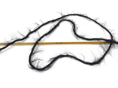 Lot of 6 Skeins Ice Yarns MERINO FUR (40% Superwash Merino Wool) Yarn Black