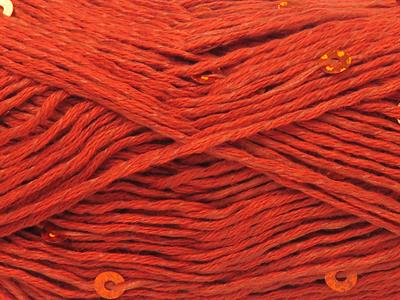 6x50gr. NATURAL COTTON LIGHT PAILLETTE Pamuk Bakır Metalik Simli, Yazlık İplikler, Pamuk, Boncuklu Pullu