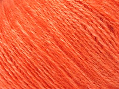 Lot of 6 Skeins Ice Yarns SILK (10% Kid Mohair 40% Merino Superfine) Yarn Salmon