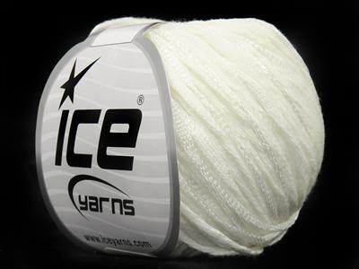 Lot of 6 Skeins Ice Yarns SUMMERTIME (80% Cotton 20% Viscose) Yarn White