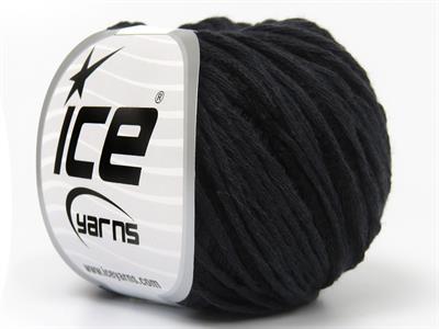 Lot of 6 Skeins Ice Yarns SUMMERTIME (80% Cotton 20% Viscose) Yarn Anthracite Black