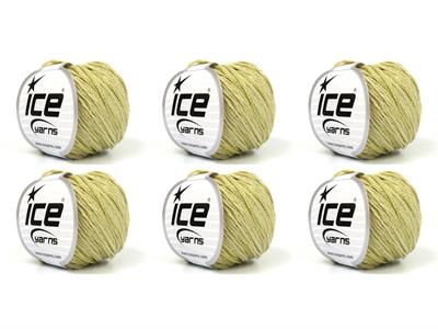 6x50gr. SUMMERTIME Viskon, Pamuk Koyu Krem Viskon, Yazlık İplikler, Pamuk