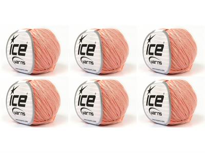 6x50gr. SUMMERTIME Viskon, Pamuk Somon Viskon, Yazlık İplikler, Pamuk